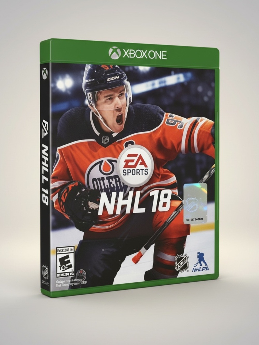 NHL 18 Xbox One - Red Hockey Jersey Cover